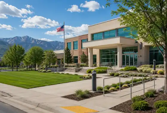 Government campus landscaping in Denver